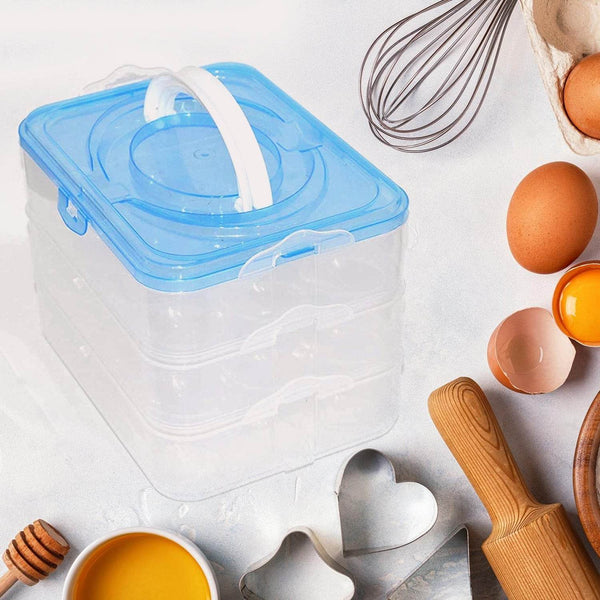 3-Layer Plastic Refrigerator Egg Storage Box (36 Grid) - dailyneed.life