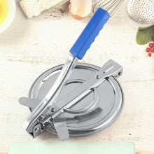 PURI PRESS MAKER - STAINLESS STEEL PURI MAKER PRESS MACHINE - ROTI CHAPATI PRESSER FOR HOME -KHAKHRA- PURI MAKER PRESS MACHINE WITH HANDLE, MANUAL PURI MAKER (MEDIUM) - dailyneed.life