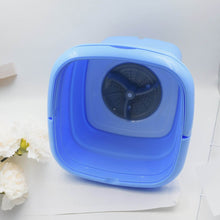 Mini Washing Machine Foldable Mini Washer with Drain Basket Portable Washing Machine Foldable for Laundry Travel Camping RV Baby Clothes - dailyneed.life