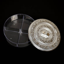 Round Smiley Multi Purpose 4 Compartment Box For Home & Kitchen Use - dailyneed.life