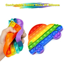 Fidget Toy Push Bubble Fidget Sensory Toy for Kids and Adults Fidget per Stress Reliever Sensory Fidget pers (Butterfly & Car Shape / 1 Pc) - dailyneed.life