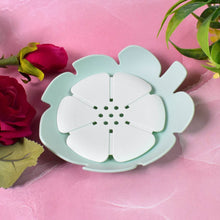 Plastic Flowers Soap Dish Bathroom Accessories Set Shower Gift ,Sabudani (1 Pc) - dailyneed.life