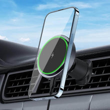 Magnetic Phone Mount Wireless Charger | Music Reactive Lights (1 Set) - dailyneed.life