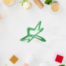 Metal Printed Star Shape Hair Clips (5 Pcs Set) - dailyneed.life