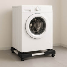 Adjustable Heavy-Duty Fridge and Washing Machine Stand Base Trolley 50x50 cm - dailyneed.life