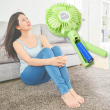 Portable Classic Hand Fan - 3-Speed Table Fan for Personal Desk, Suitable for Office, School, and Home Use (Battery Not Included) - dailyneed.life