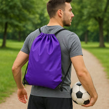 Water-Resistant Nylon Drawstring Backpack Bag (1 Pc / Mix Color & Design) - dailyneed.life