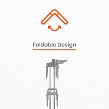 Premium Heavy Duty Stainless Steel 3 Layer Foldable Cloth Drying Stand (1 Set / With Color Box) - dailyneed.life