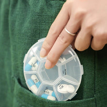 7-Sided Portable Pill Box Medicine Planner Small case - dailyneed.life
