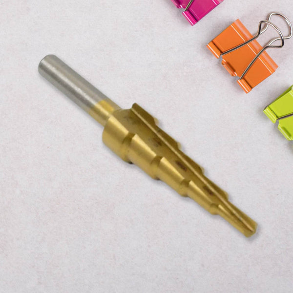 Step Drill Bit for Metal, High-Speed Steel Step Drill Bit (1 pc / 4-12 MM) - dailyneed.life