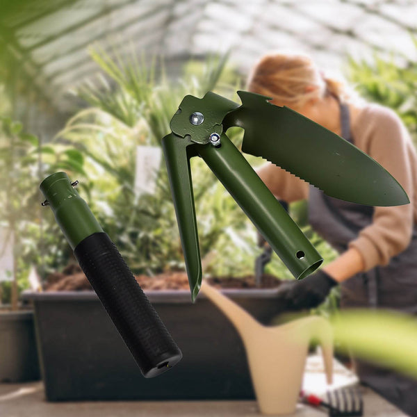 Portable Camping Hiking Garden Mini Folding Shovel with Case - dailyneed.life