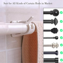 Curtain Rod Holder, Self Adhesive Hooks (2 Pcs Set) - dailyneed.life