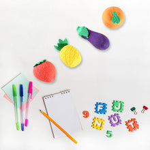 Mini Cute Veg & Fruit Erasers – 3D Colorful Eraser Set for Kids (4 Pc) - dailyneed.life