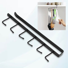 Metal Multifunctional Cabinet Storage Organize 6 Hook Rack For Hanging (1 Pc / Big) - dailyneed.life