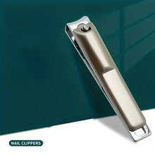 Stainless Steel Folding Portable Large Nail Clippers with Nail File (1 Pc) - dailyneed.life
