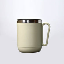 Ganesh Premium Stainless Steel Coffee Mug with heat resistant mug lid. Approx 400Ml mug. - dailyneed.life