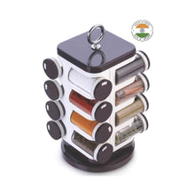 Ganesh Multipurpose Revolving Spice Rack With 16 Pcs Dispenser each 100 ml Plastic Spice ABS Material 1 Piece Spice Set 1 Piece Spice Set (Plastic) - dailyneed.life