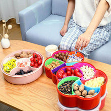 5Compartments Party Food Storage Snack Nuts Box For Peanuts Fruits and Candy Box For Home & Kitchen Use - dailyneed.life