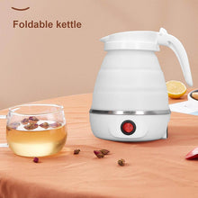 Travel Folding Electric Kettle 600W - (304 Stainless Steel & Silicone) - dailyneed.life