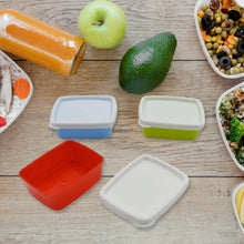3-Piece Multicolor Airtight Container Set – Rectangular Food & Fridge Storage - dailyneed.life