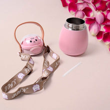 Stainless Steel Kitten / Bottle Vacuum Insulated Cup With Handle & Strap (700 ML) - dailyneed.life