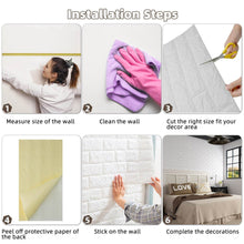Stone Design Wallpaper 3D Foam Wallpaper Sticker Panels I Ceiling Wallpaper For Living Room Bedroom I Furniture, Door I Foam Tiles - dailyneed.life
