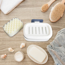 Soap Box With Sponge Dual-use Soap Holder ,Sabudani (2 Pc Set / With Adhesive Hook) - dailyneed.life