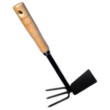2 in 1 Double Hoe Gardening Tool with Wooden Handle - dailyneed.life