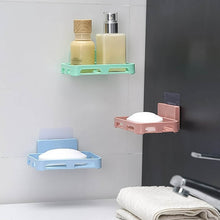 Bathroom & Kitchen Soap Holder: Self-Adhesive ,Sabudani (Plastic Box) - dailyneed.life