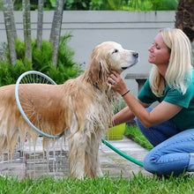 Pet Shower Sprayer, Cat Dog Grooming Bath Massager, With Microfiber Glove (1 Set) - dailyneed.life