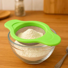 Supermom Stainless Steel Mesh Strainer with Dual Handle Plastic Frame (1 Pc) - dailyneed.life