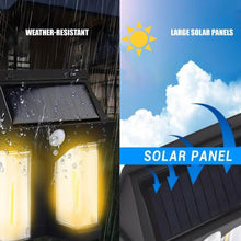 Outdoor Solar Wall Lamp Outdoor Waterproof High Quality Lamp Induction Garden Lamp Garden Villa Night Lamp Double Lamp Light (1 Pc) - dailyneed.life