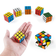 Plastic Fancy 3x3 Small Cube Puzzles Game - 2 Pieces (Multicolour) - dailyneed.life
