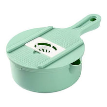 Vegetable Choppers with Drain Basket | 6 in 1 Vegetable Slicer Blades (1 Set) - dailyneed.life