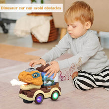 Dinosaur Car Toy with Humidifier Sound and Light (1 Pc) - dailyneed.life