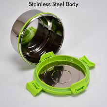 Ganesh Solo round 400 Stainless Steel Leak proof airtight Lunch Pack for Office & School Use - dailyneed.life
