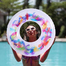 Swim Ring, For children, Conveniently Portable, Feathers, Swimming Ring, For Water Play, For Beaches, Swimming, Summer Vacation (1 Pc) - dailyneed.life