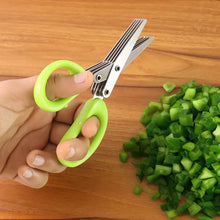 5-Blade Multipurpose Herb Scissors (1 Pc) - dailyneed.life