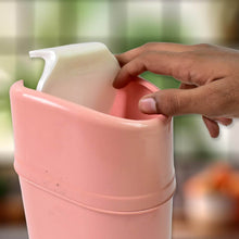 Mini Trash Can, Dustbin Plastic Garbage Can with Lid (1 Pc) - dailyneed.life