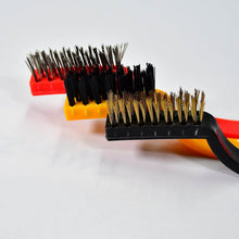3-Piece Mini Wire Brush Set: Tackle Tough Cleaning Jobs (Multi-Material) - dailyneed.life