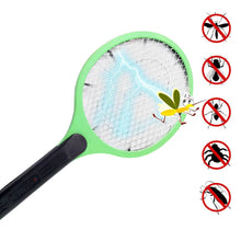 Green Rechargeable Electric Mosquito Killer Racket with Cable - dailyneed.life
