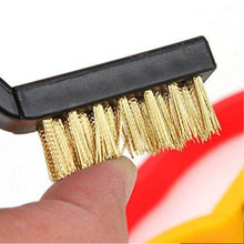 3 Pc Mini Wire Brush Set for cleaning (Brass, Nylon, Stainless Steel Bristles) - dailyneed.life