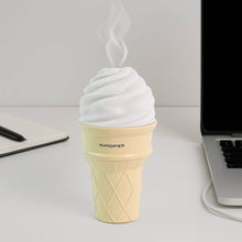 Ice Cream Cone Shape Air Freshener Humidifier (1Pc / Cream Color) - dailyneed.life