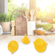 Multipurpose Funnel 3 Size Small , Medium & Big Plastic Funnel For kitchen and laboratory Use (3 Pc Set) - dailyneed.life