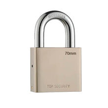 Heavy Steel Premium Square Padlock 70mm With 4 Keys | Multipurpose Hardened Shackle Padlock for Door, Gate, Shutter and Home - dailyneed.life