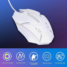 USB Wired Mouse, Gaming Mouse Colorful / Lighting Luminous (1 Pc / Wihte) - dailyneed.life