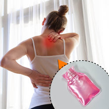 Simple Pink small Hot Water Bag with Cover for Pain Relief, Neck, Shoulder Pain and Hand, Feet Warmer, Menstrual Cramps. - dailyneed.life