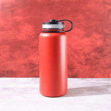 Red Stainless Steel Double Wall Vacuum-Insulated Drink Water Bottle (1000 ML) - dailyneed.life