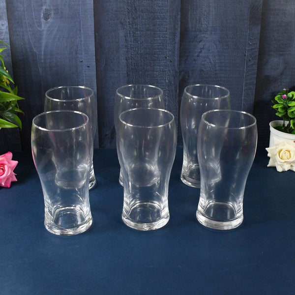 Juice water Glass Tumbler Pure Glass (6 Pcs Set) - dailyneed.life