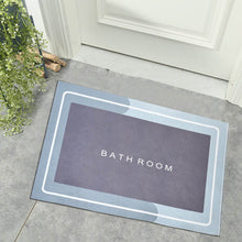 Square Bathroom mat Water Absorbent mats Diatomite Door Mat Anti-Slip Bath Mat Quick Drying Absorbent mat for Home, Kitchen (57x38cm) - dailyneed.life